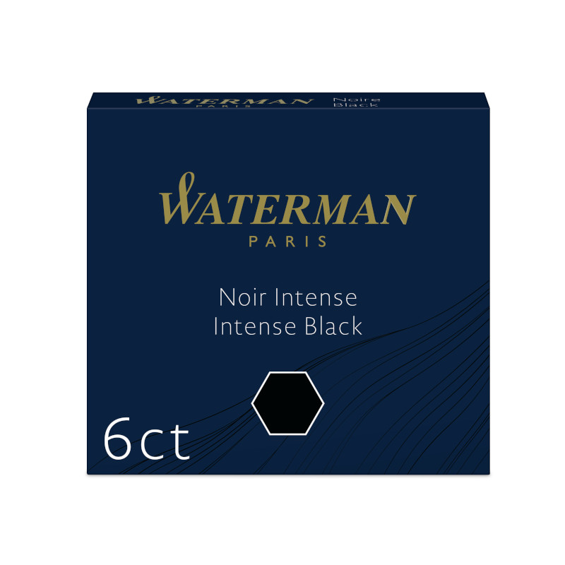 Image of Bläckpatron Waterman Cartridge International Intense Black (former: Black) (6) S0110940 3034325201191