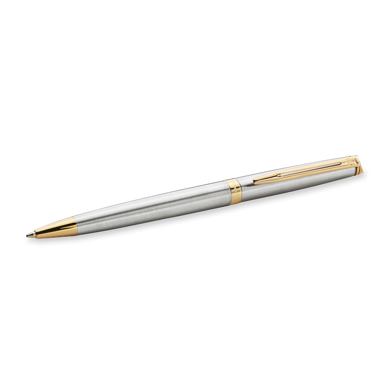 Image of Kulspetspenna Waterman Hémisphère Stainless Steel G.T Ballpen M Blue S0920370 3501170920374