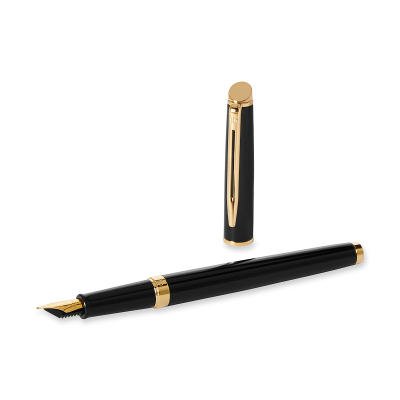 Image of Reservoarpenna Waterman Hémisphère Black G.T Fountain pen M Blue S0920630 3501170920633
