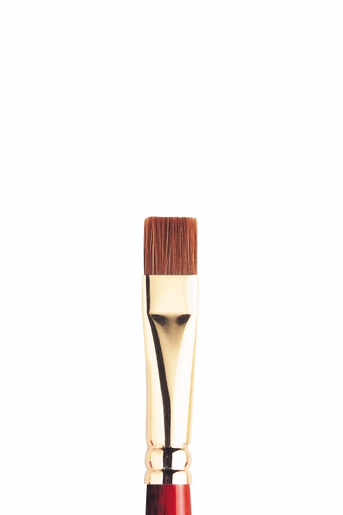 Image of Mård_Syntetpensel Sceptre Gold II S505 Flat långt skaft St 12 (3F) 5185712 094376863055