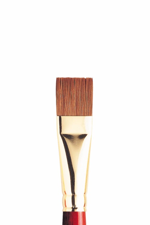 Image of Mård_Syntetpensel Sceptre Gold II S505 Flat långt skaft St 18 5185718 094376863086