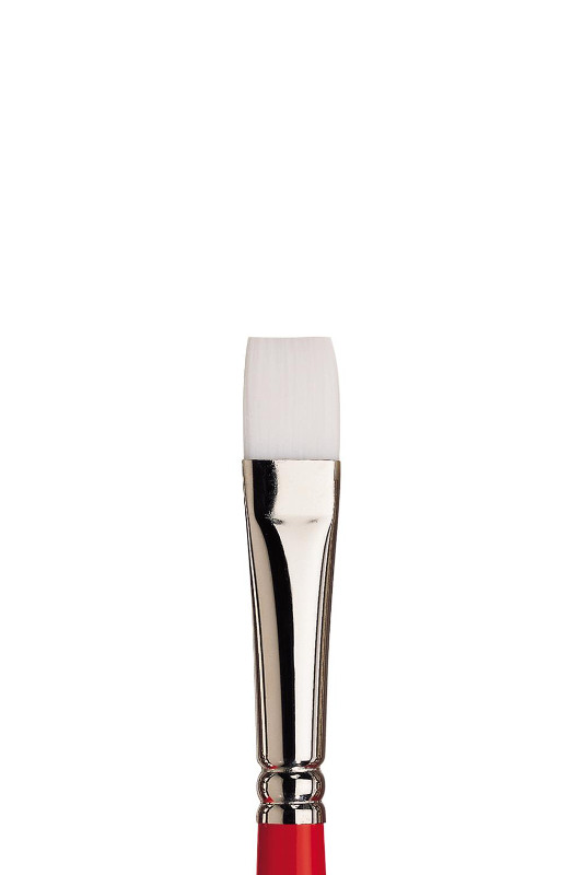 Image of Syntetpensel Winsor & Newton University S237 Flat lång skaft St 8 (3F) 5418008 094376864618