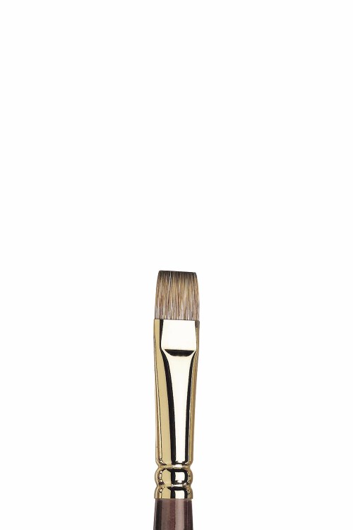 Image of Syntetpensel Winsor & Newton Monarch Kort Flat St 10 (2F) 5501010 094376865844