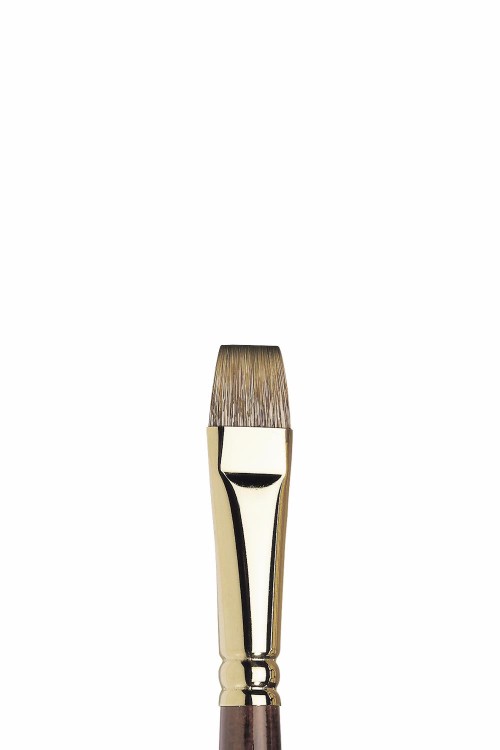 Image of Syntetpensel Winsor & Newton Monarch Kort Flat St 14 5501014 094376865868