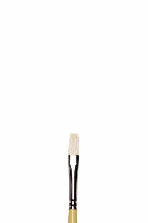 Image of Svinborstpensel Winsor & Newton Artist Lång Flat St 4 (3F) 5868004 094376873276