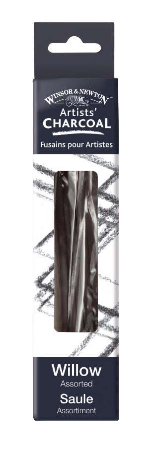 Image of Ritkol Winsor & Newton Willow charcoal  assorted 7005175 094376896749