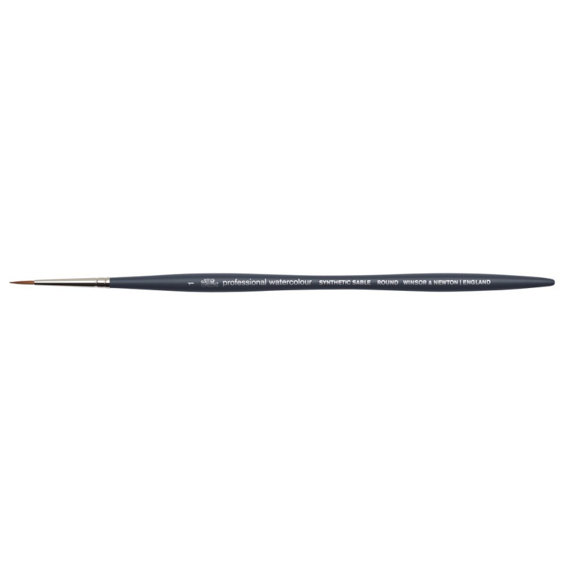 Image of Syntetpensel W&N Professional Watercolour Round Size 1 5011101 884955075098