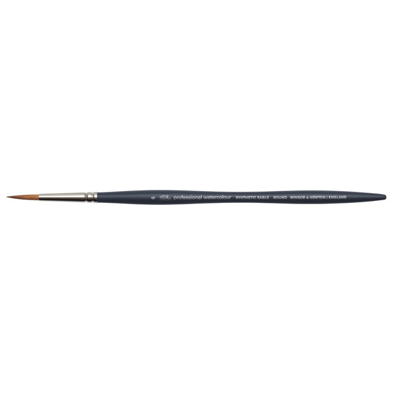 Image of Syntetpensel W&N Professional Watercolour Round Size 6 5011106 884955075135