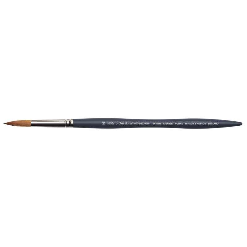 Image of Syntetpensel W&N Professional Watercolour Round Size 10 5011110 884955075159