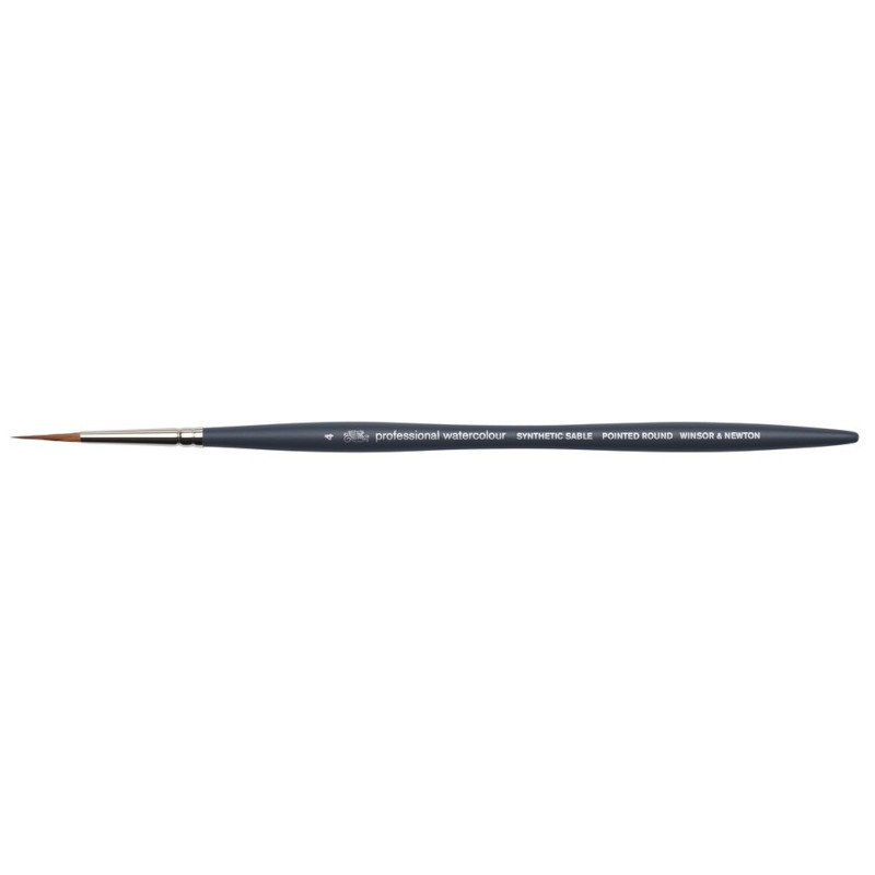 Image of Syntetpensel W&N Professional Wc Pointed Round Size 4 5011204 884955075197