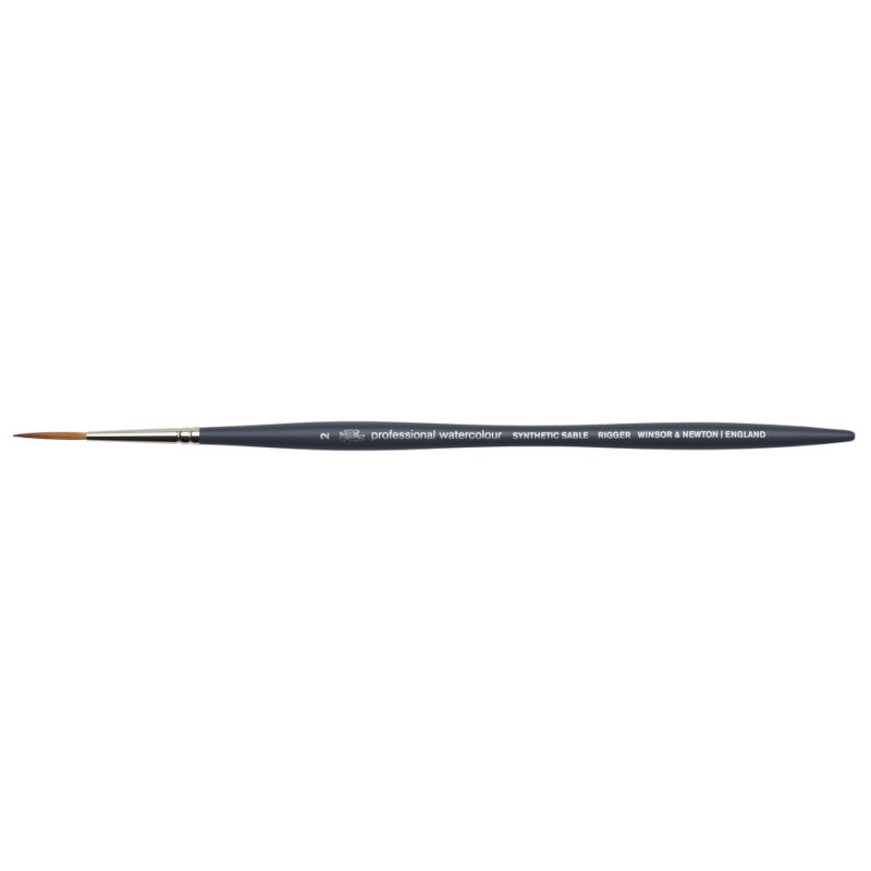 Image of Syntetpensel W&N Professional Watercolour Rigger Size 2 5011302 884955075289