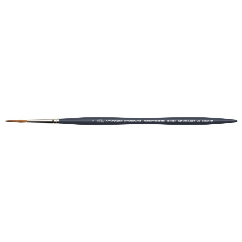 Image of Syntetpensel W&N Professional Watercolour Rigger Size 3 5011303 884955075296
