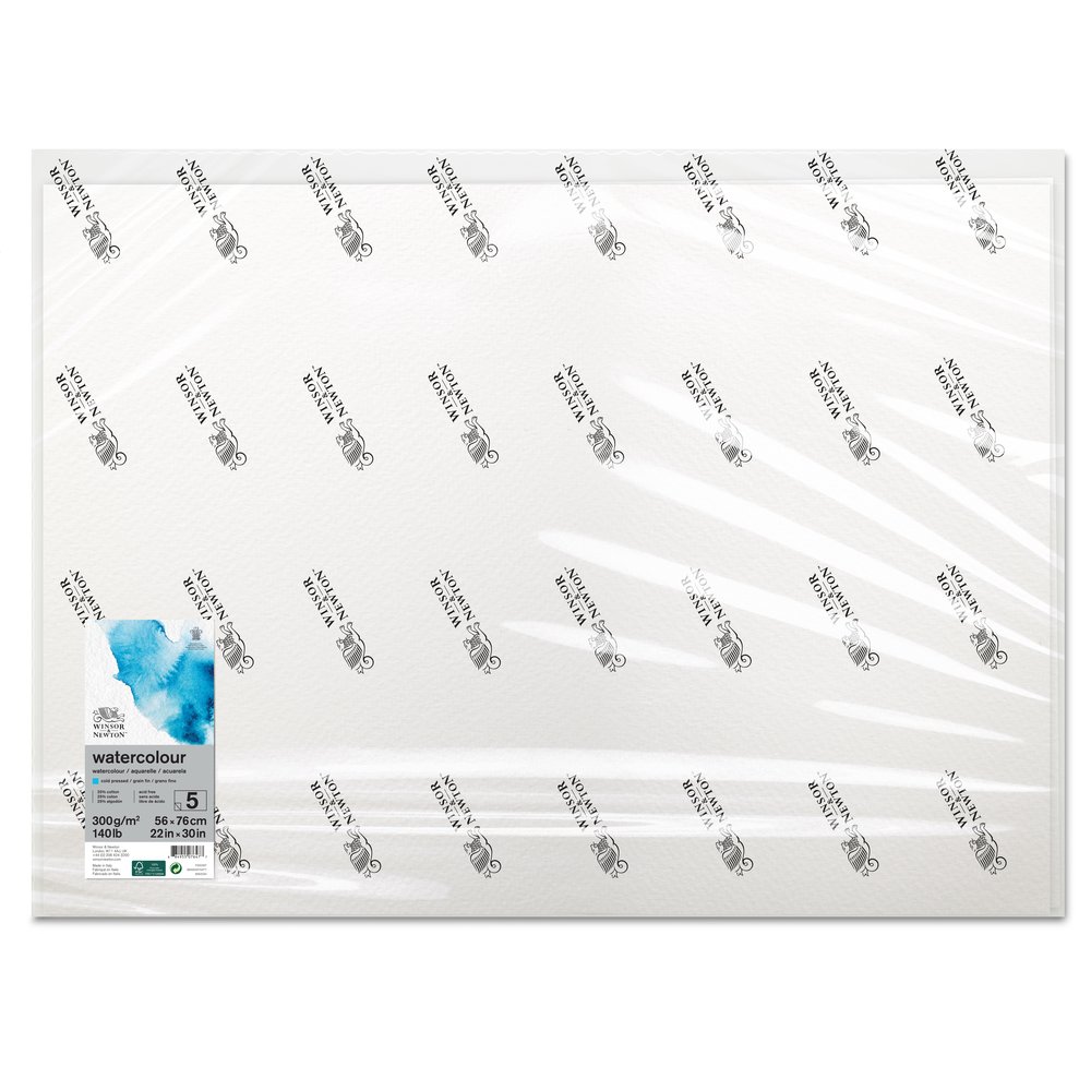 Image of Akvarellpapper Winsor & Newton Classic Sheets 300g 56x76cm (10F) 6663294 884955076477