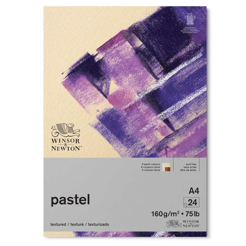 Image of Pastellblock Winsor & Newton Earth 160g A4 24ark (6F) 6660765 884955076941