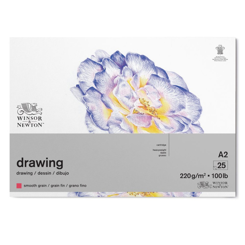 Image of Ritblock Winsor & Newton Smooth surface 220g A2 25ark (3F) 6689743 884955077351
