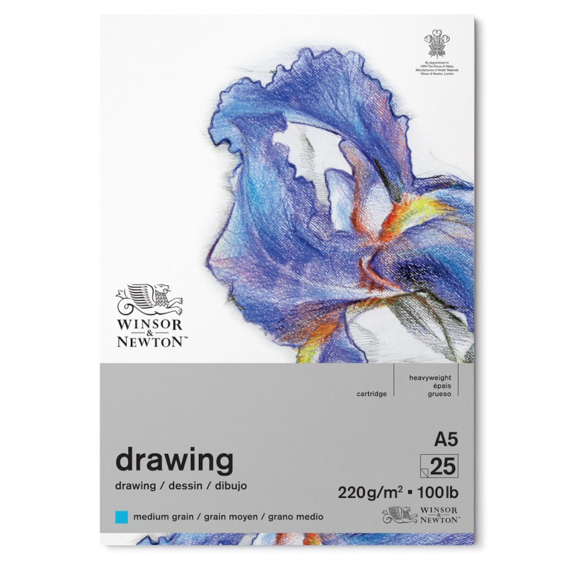 Image of Ritblock Winsor & Newton Medium surface 220g A5 25ark (6F) 6689746 884955077481