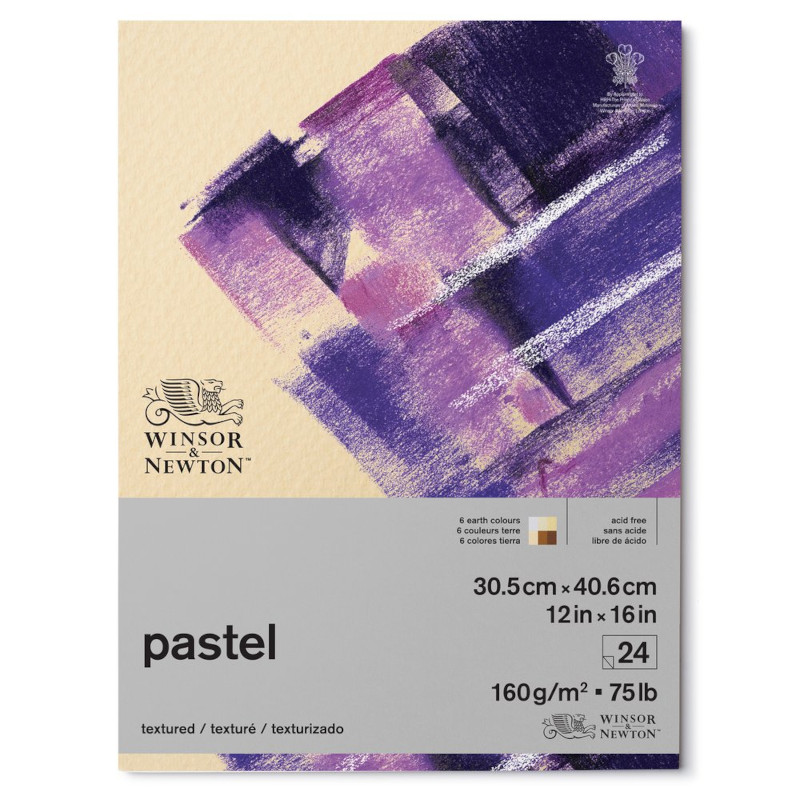 Image of Pastellblock Winsor & Newton Earth 160g 31X41cm 24ark (3F) 6660770 884955079737