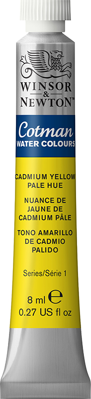 Image of Akvarellfärg Cotman 8ml  Cadmium yellow pale hue 119 (3F) 0303119 884955084878