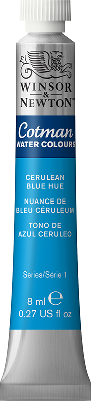 Image of Akvarellfärg Cotman 8ml  Cerulean blue hue 139 (3F) 0303139 884955084885