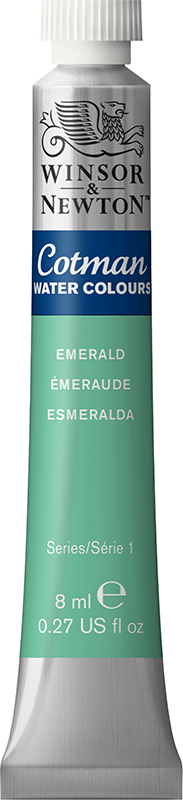 Image of Akvarellfärg Cotman 8ml  Emerald 235 (3F) 0303235 884955084922
