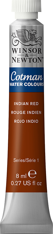 Image of Akvarellfärg Cotman 8ml  Indian red 317 (3F) 0303317 884955084960
