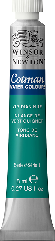 Image of Akvarellfärg Cotman 8ml  Viridian hue 696 (3F) 0303696 884955085172
