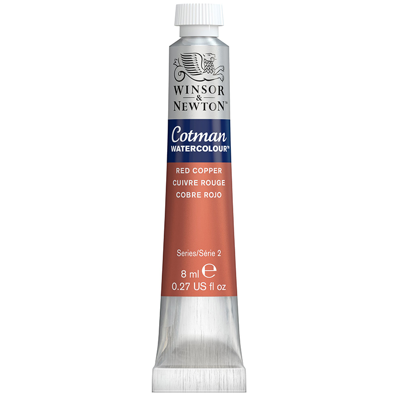 Image of Akvarellfärg Cotman 8ml Red Copper 8840527 884955090466