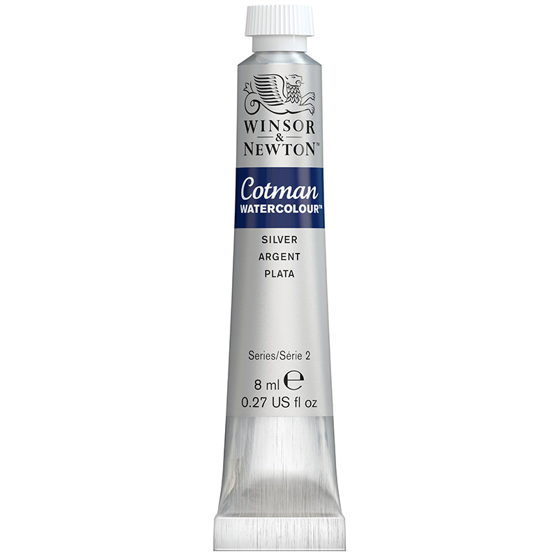 Image of Akvarellfärg Cotman 8ml Silver 8840529 884955090480