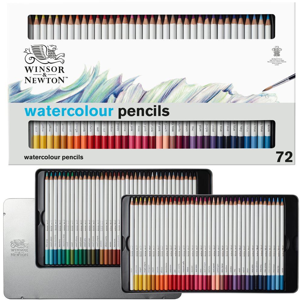 Image of Akvarellpennset Winsor & Newton Studio Collection 72 kulörer 2090007 884955097144