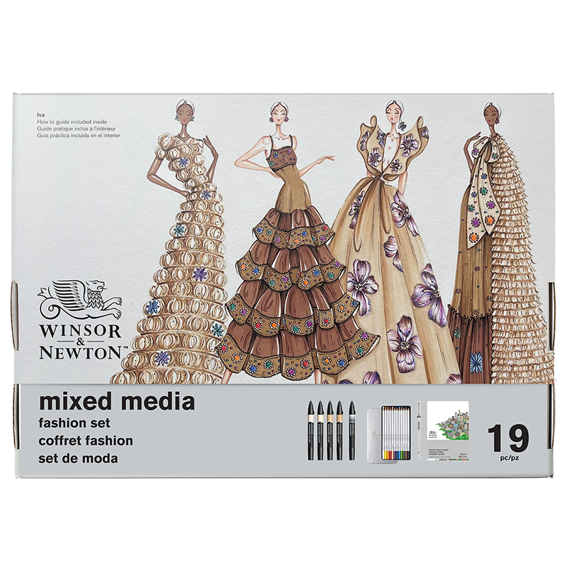 Image of MIXED MEDIA SET Winsor & Newton - FASHION 290199 884955099230
