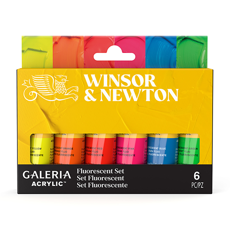 Image of Akrylfärg Galeria 6X20ML FLUO SET 2190619 884955099926